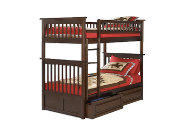 Двухъярусная кровать трансформер Велес Бастион-2 с ящиками