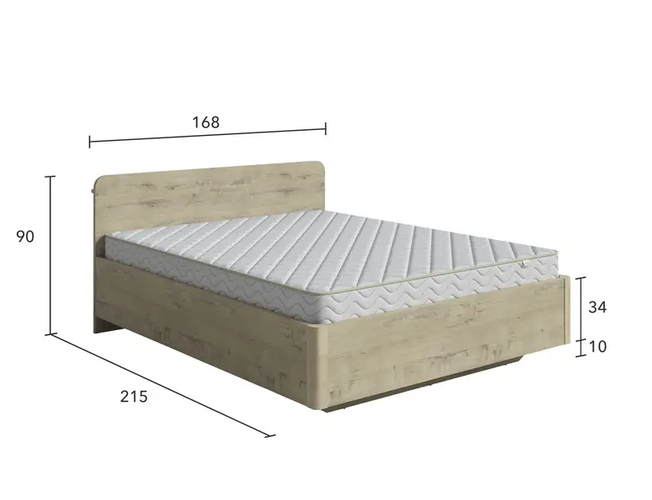 Парящая кровать Minima Light