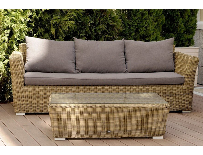 Диван 3хместный 4SIS Капучино соломенный