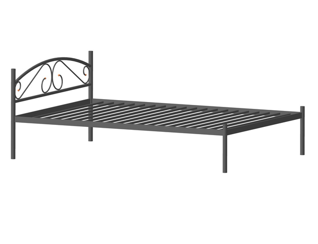 Кровать Волна трубчатое основание