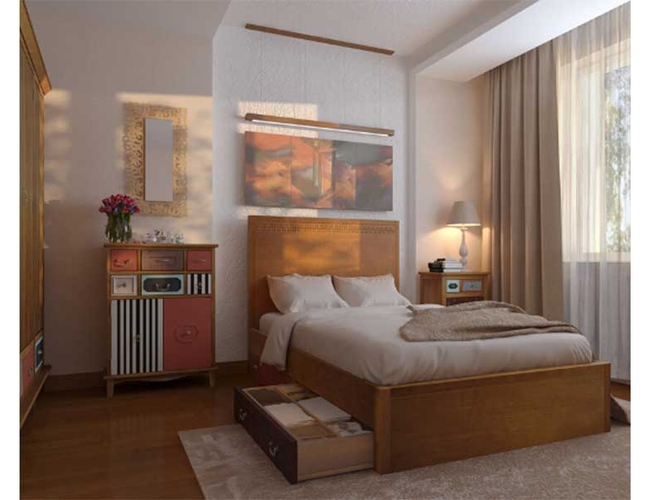 Кровать Gouache Birch