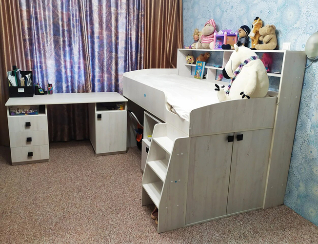 Кровать-чердак, фото от клиента