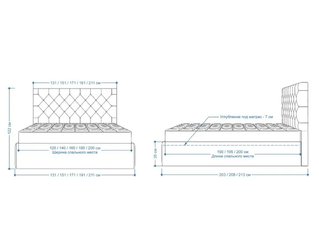 Кровать Элоиза