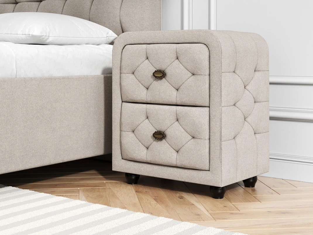 Тумба Flavio Рогожка (Nice Латте)